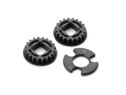 FIXED PULLEY FOR LAYSHAFT WITH BEARINGS 20T (2)