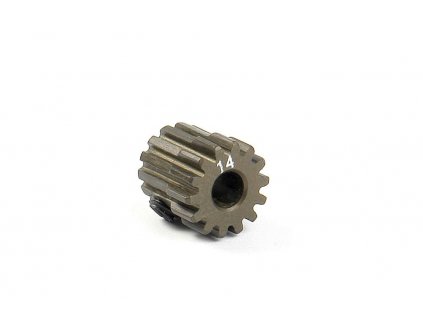 NARROW ALU PINION GEAR - HARD COATED 14T / 48