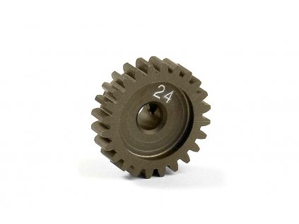 NARROW ALU PINION GEAR - HARD COATED 24T / 48