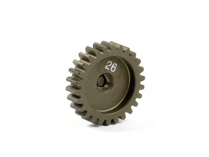 NARROW ALU PINION GEAR - HARD COATED 26T / 48