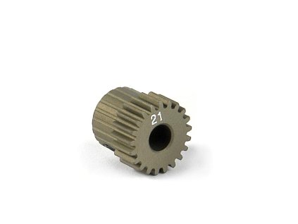 NARROW ALU PINION GEAR - HARD COATED 21T / 64