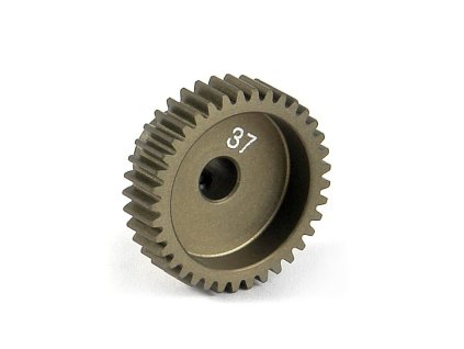 NARROW ALU PINION GEAR - HARD COATED 37T / 64 --- Replaced with #294137