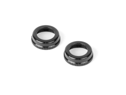 ulp alu shock cap nut with vent hole black 2