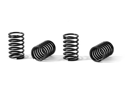 XRAY SPRING-SET D=1.8 (30 LB) C=4.5 BLACK (4)
