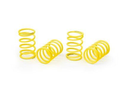 XRAY SPRING-SET D=1.4 (14 LB) YELLOW - SUPER-SOFT  (4)