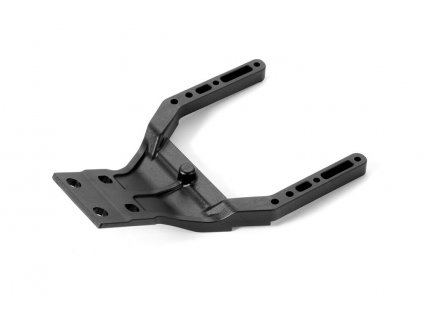 composite front lower chassis brace hard v2composite front lower chassis brace hard v2