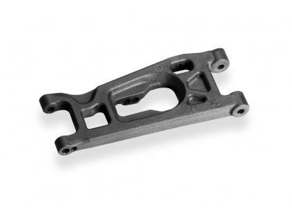 susp arm front low shock mounting lower right graphite