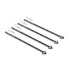HUDY CARBON TIRE STICK 1/10 ON-ROAD & OFF-ROAD WHEELS WITH 5MM MOUNTING HOLE (4)