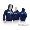 xray sweater hooded with zipper blue xxxl
