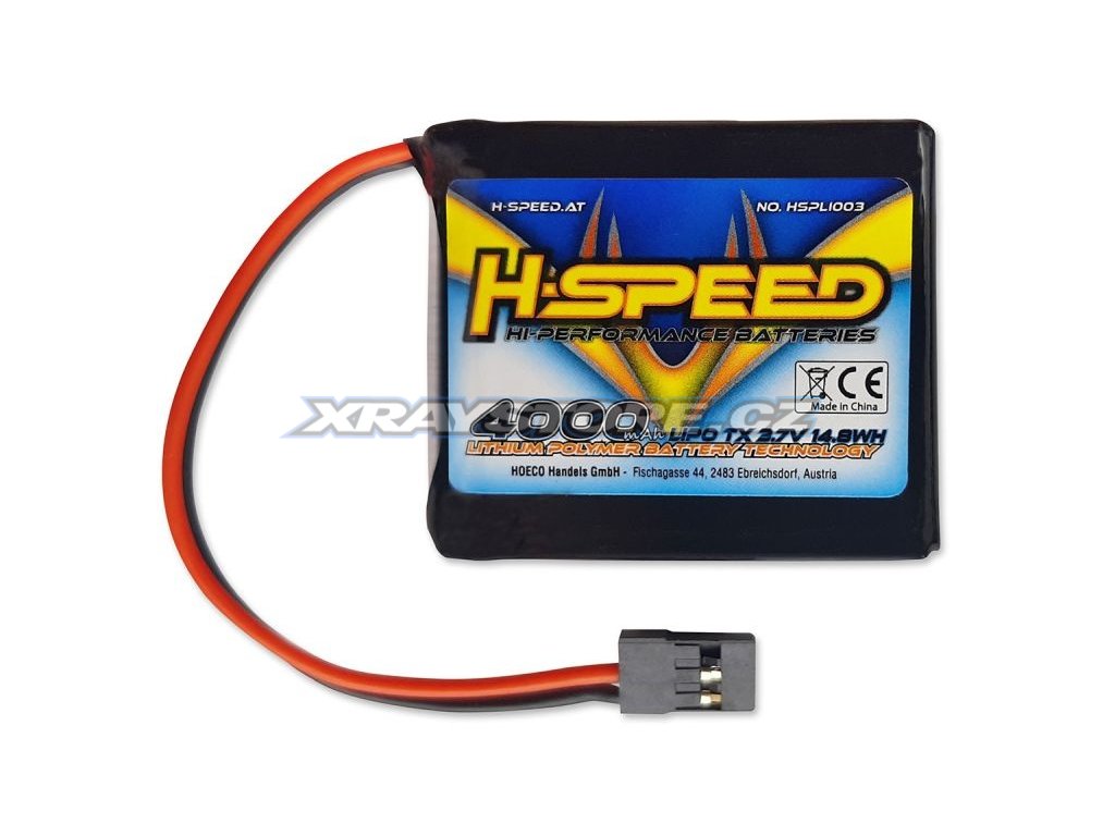 LIPO 4000MAH 3.7V TX H-SPEED For Sanwa M17 (61X46X15MM) LIPO 4000MAH 3.7V TX H-SPEED For Sanwa M17 (61X46X15MM)