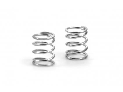 SPRING 4.75 COILS 3.6x6x0.45MM; C=2.0 - SILVER (SOFT) (2)