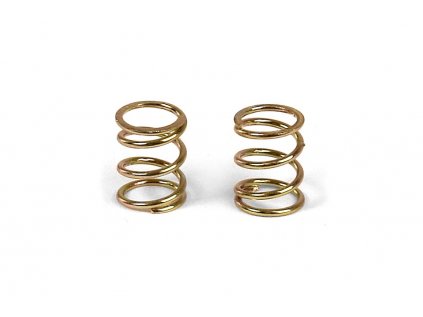 SPRING 4.0 COILS 3.6x6x0.5MM; C=3.5 - GOLD (2)