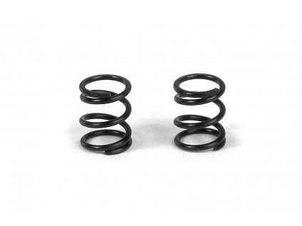 SPRING 4.0 COILS 3.6x6x0.55MM; C=5.0 - BLACK (2)