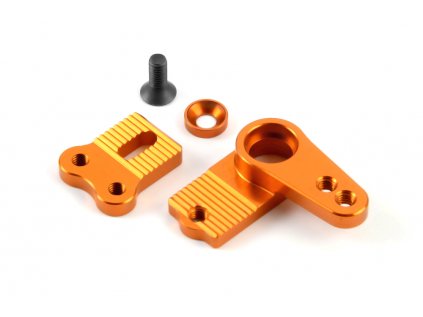 X1 ALU ADJUSTABLE SERVO SAVER SET - ORANGE --- Replaced with #37541-K