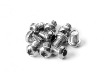 HEX SCREW SH M3x4 SMALL HEAD - STAINLESS  (10)