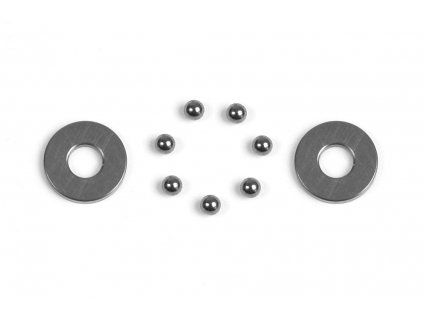 CARBIDE BALL-BEARING AXIAL 2.8x6.5x0.8