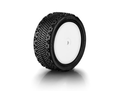 HUDY 1/10 OFF-ROAD GLUED TIRE 4WD FRONT CARPET -101 (2)
