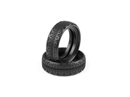 HUDY 1/10 OFF-ROAD TIRE 2WD FRONT CARPET - 101 (2)