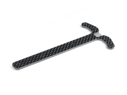 CARBON CHASSIS T-BRACE - REAR