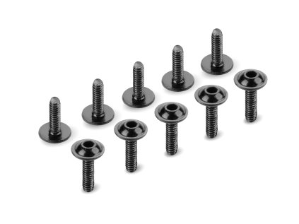 HEX SCREW FLANGED SH M2.5x6  (10)