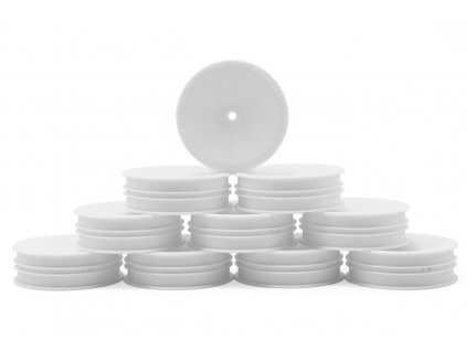Front discs 2.2 white for 2WD (hex 12 mm), 5 pairs