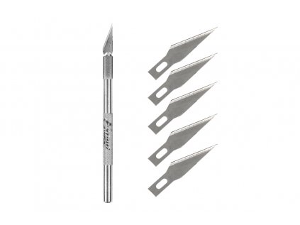 15001 Small knife K1 + 5 pcs of blade 20011