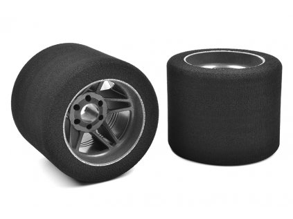 Attack MOSS RUBBER - 1/8 GP - 35 shore - 76mm REAR - Carbon disc - 2 pcs.