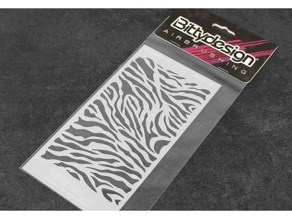 BittyDesign maskovací předlohy - Zebra