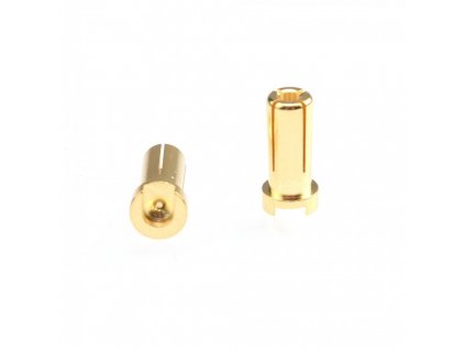 G5 gold connectors 14mm, 2 pcs.