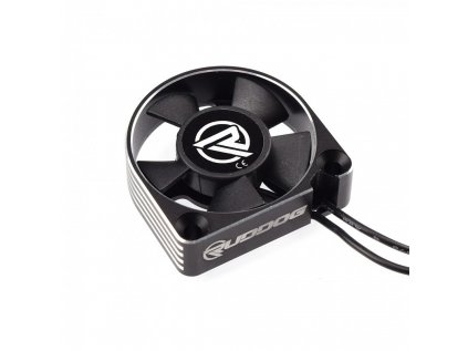 Aluminum fan 35mm with black cable