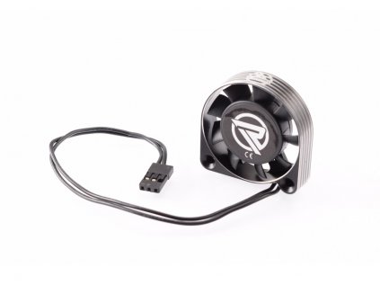 Aluminum fan 40mm with black cable