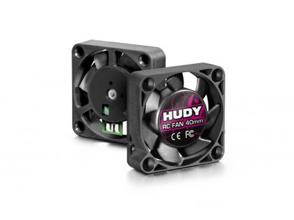 HUDY Brushless Rc Fan 40mm - With External Soldering Tabs