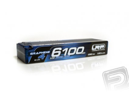 HV LCG Stock Spec GRAPHENE-4 6100mAh Hardcase Akku - 7.6V LiPo - 130C/65C