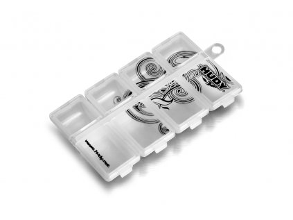 HUDY Tiny One-Piece Hardware Box - 8-Compartments