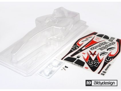 Body clear Bittydesign F1 TYPE-6C