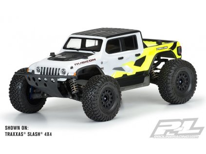 Body clear JEEP GLADIATOR RUBICON for Slash 2 and 4wd