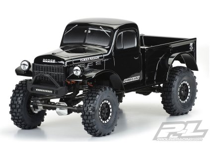 Body painted 1946 Dodge Power Wagon 12.3 (313mm), black