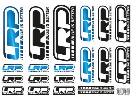 LRP LOGO stickers, sheet A4 3