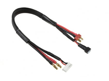 Charging Cable - G4/6S XH to T-DYN/2S XH - 14 AWG/ULTRA V+ Silicone Cable - 30cm