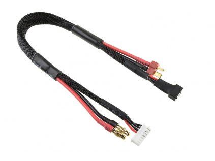 Charging Cable - G4/6S XH to T-DYN/3S XH - 14 AWG/ULTRA V+ Silicone Cable - 30cm