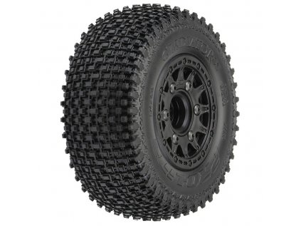 GLADIATOR SC 2.2"/3.0" tires (M3 Soft compound) glued on black disc, 1 pair