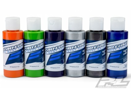 Pro-Line set of colors for Airbrush (6 pcs of 60 ml each)