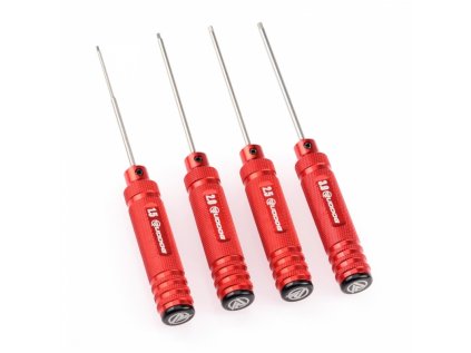 Screwdriver set: Allen 1.5; 2.0; 2.5 and 3.0 mm 4 pcs.