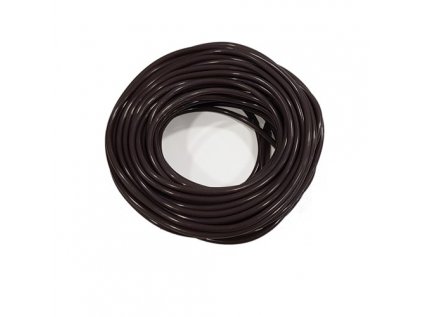 SILICONE fuel hose, color transparent black, 25 m package