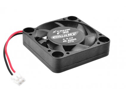 Ultra High Speed fan 30mm - 6-8.4V - 16,000 rpm, connector for regulation