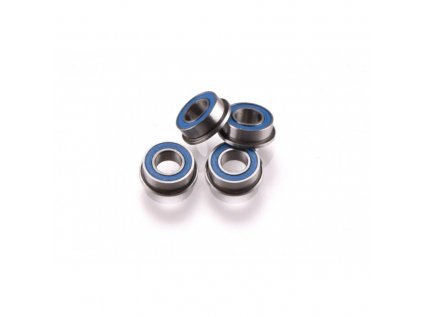 Ultra ball bearings 4x8x3mm with collar, 4 pcs.