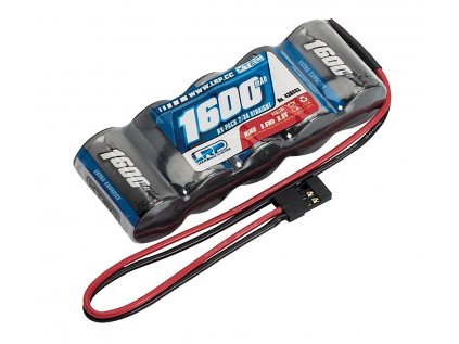 XTEC RX-pack Straight 2/3A NiMH - JR - 6.0V - 1600mAh