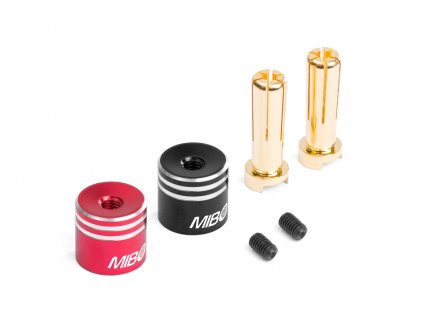 MIBO Heatsink Bullet connectors - 5mm (2 pcs)