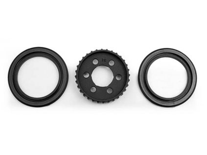 TIMING BELT PULLEY 32T FOR FRONT ONE-WAY DIFF.