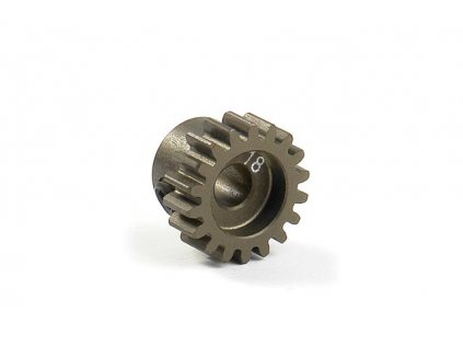 NARROW ALU PINION GEAR - HARD COATED 18T / 48